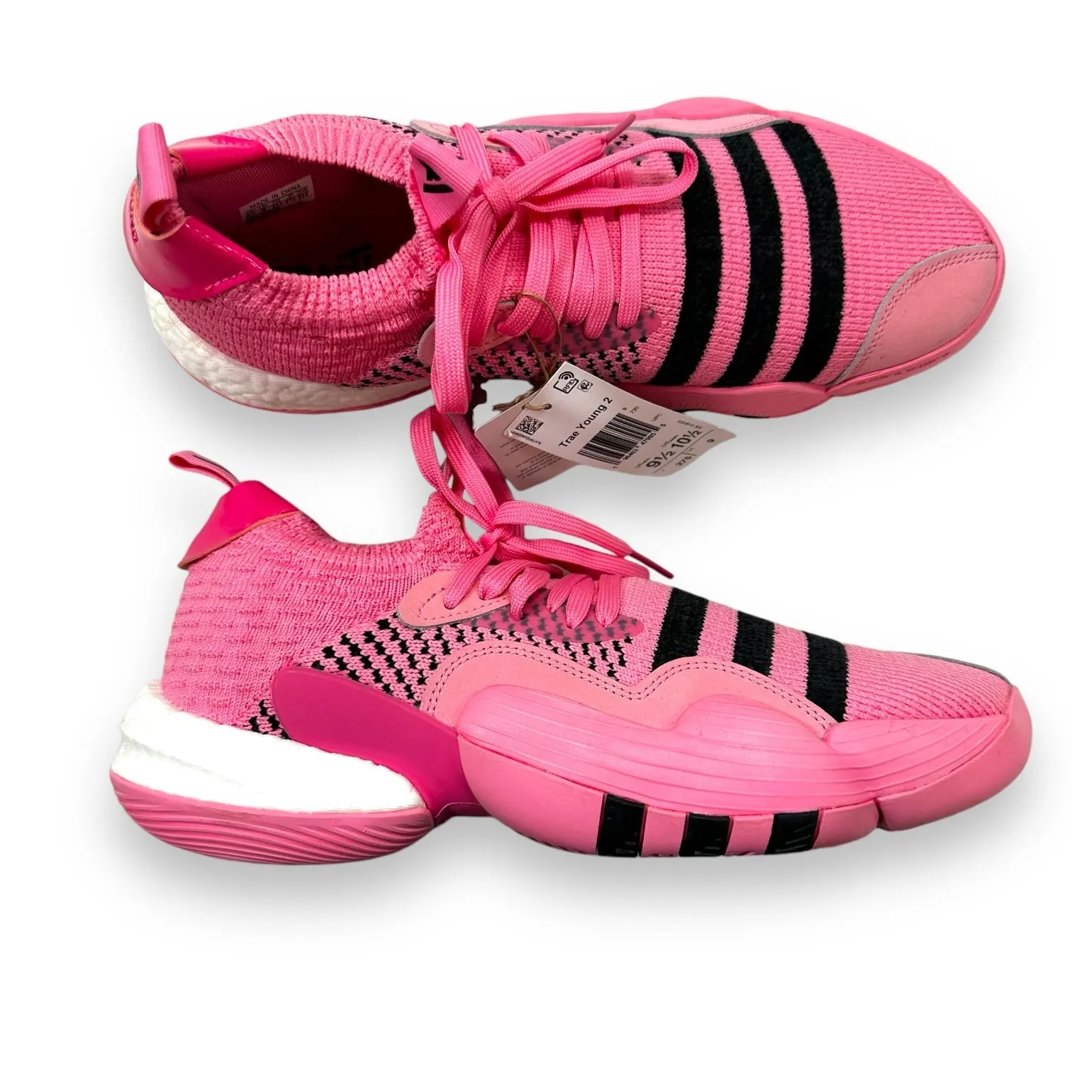 Trae Young 2.0 'Pink Trap House basketball shoes By Adidas In Pink, Size: 10.5 adidas