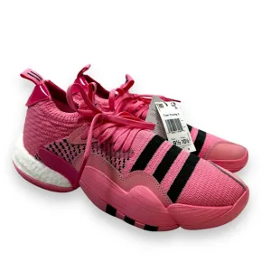 Trae Young 2.0 'Pink Trap House basketball shoes By Adidas In Pink, Size: 10.5 adidas