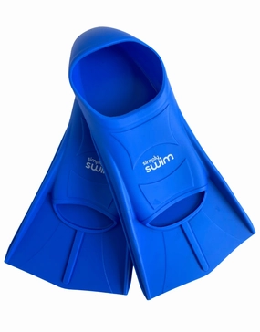 Training Fins - Blue simply swimwear online, simply swim brand suits