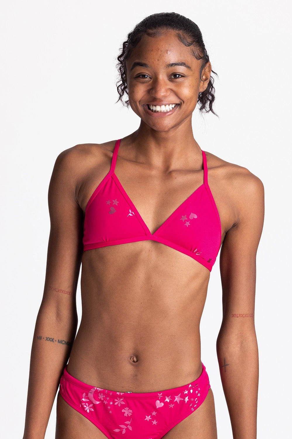 Triangle Bikini Top - Metallic Stellarise mix and match bikinis, stylish women's bikini options