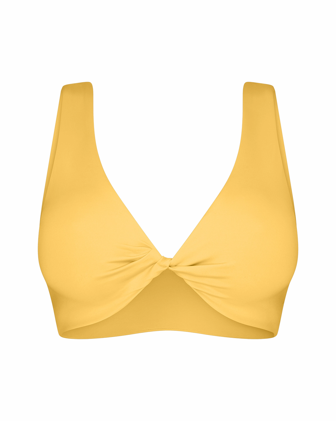 Twisted Plunge Top D - Mango