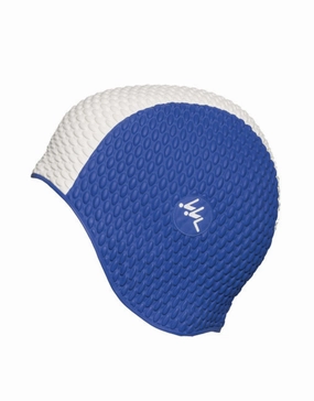 Two Tone Bubble Swim Cap fashy swimwear collection, fashy thermal swimwear