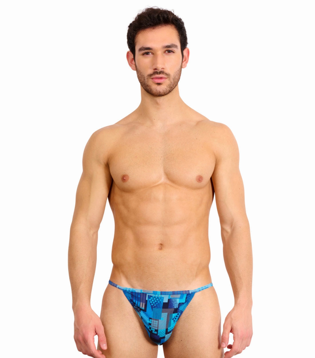 Ultramarine Tan Through Swim Tanga