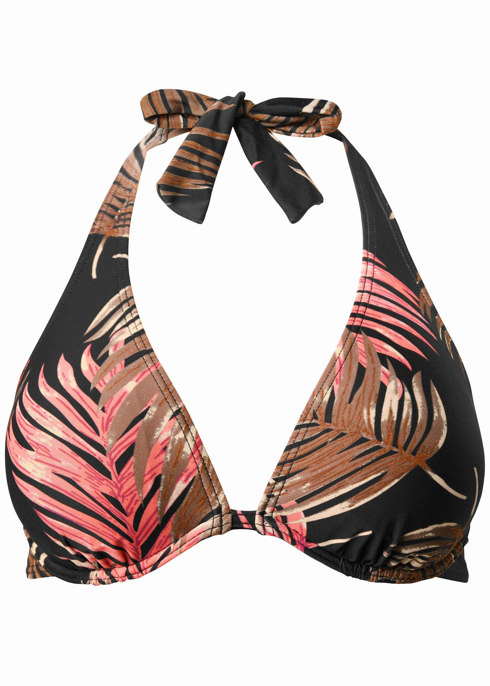 Underwire Halter Top - Mystic Palm