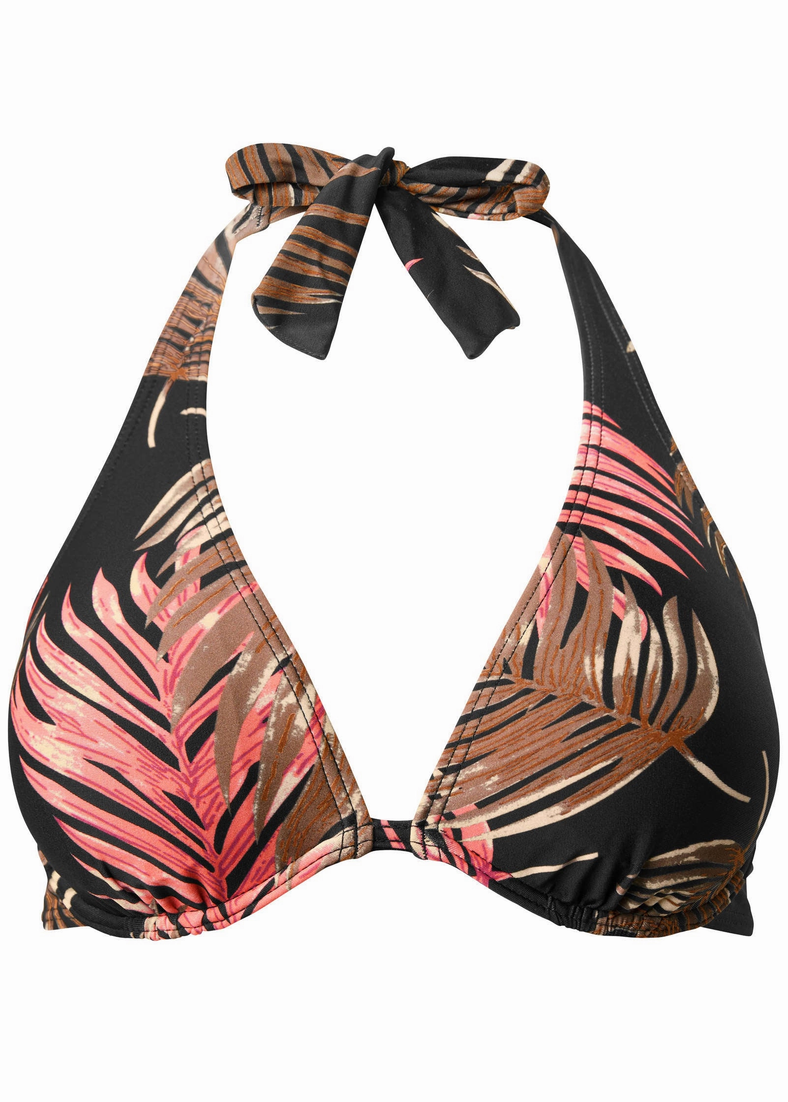 Underwire Halter Top - Mystic Palm