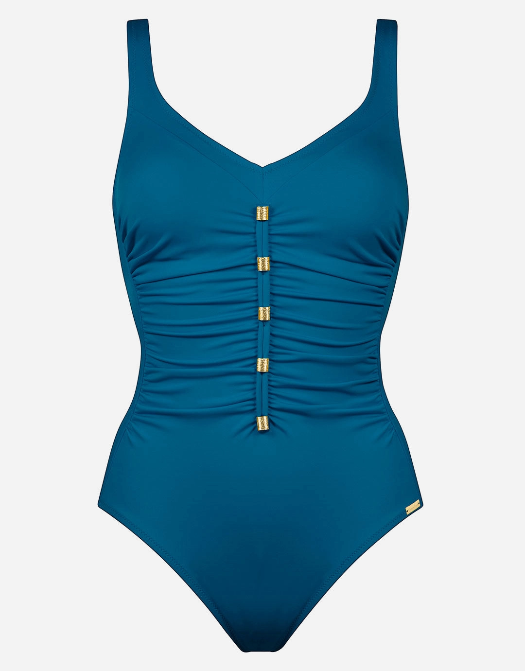 Uni Swimsuit - Ocean Blue womens resort swimwear, flattering one-piece swimsuits
