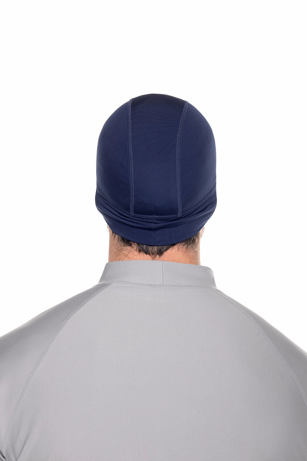 Unisex Aqua Sun Skully Cap  | Navy