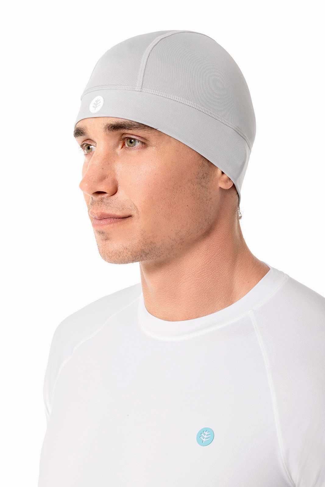 Unisex Aqua Sun Skully Cap  | Sleek Grey