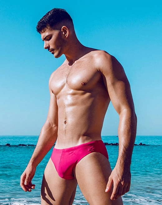 V10 Core (Series 2) Swimwear - Fuchsia Red