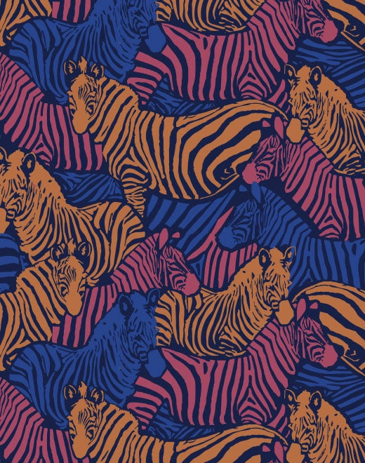V20 Print Swim Brief - Stallion Navy