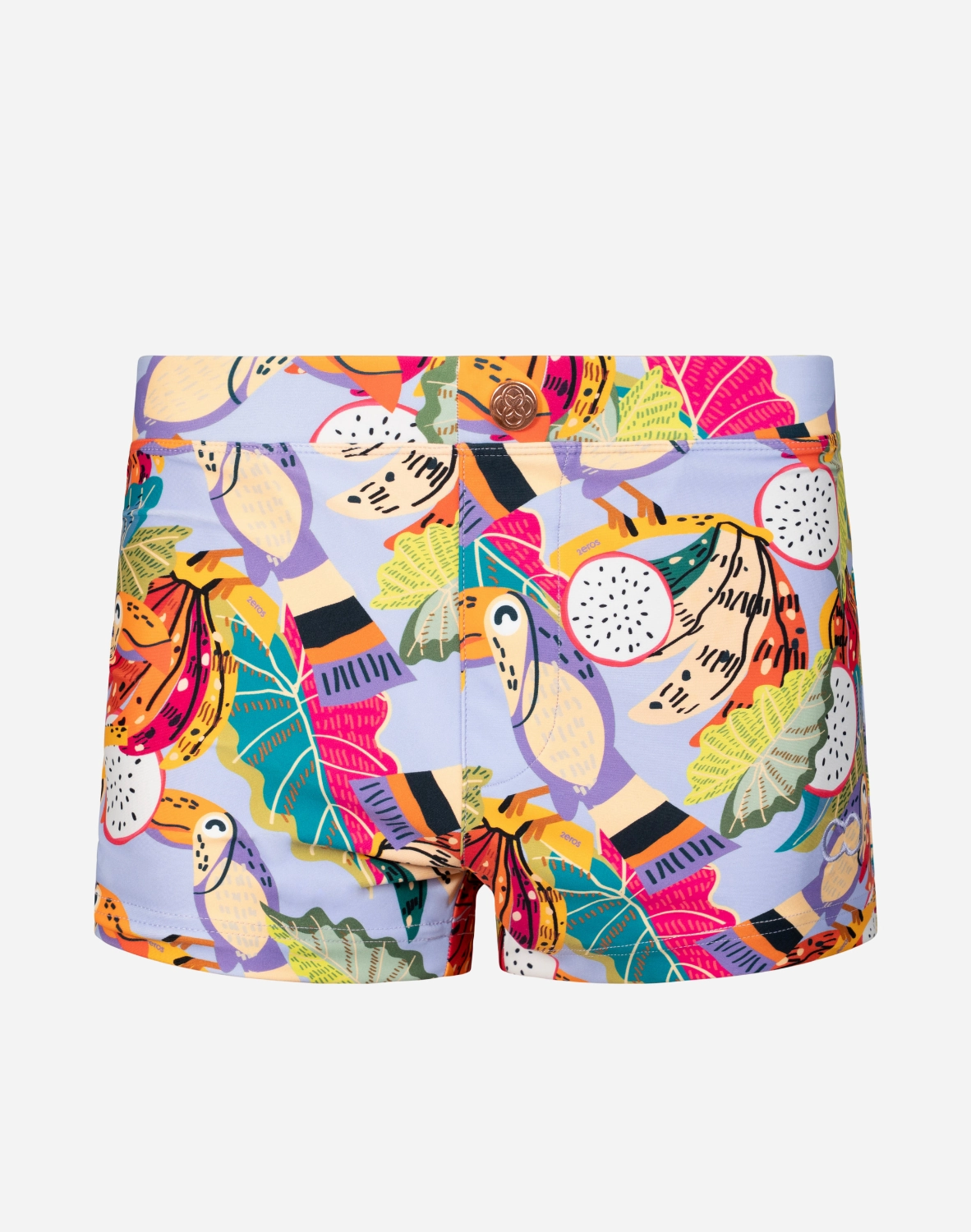 V60 Bondi Print Swim Trunks - Aves Purple mens swim briefs, simple swimwear for men