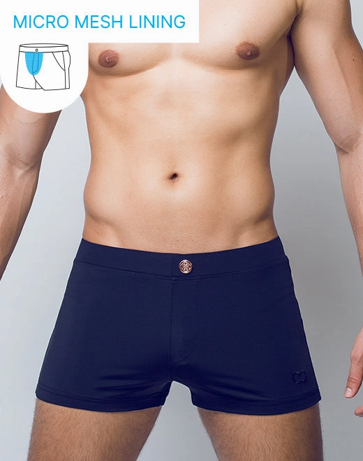 V60 Bondi (Series 2) Swim Trunks - Black mens swim briefs, simple swimwear for men