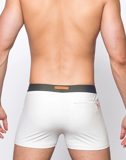 V65 Swim Trunks - Kombu Green/Moonbeam