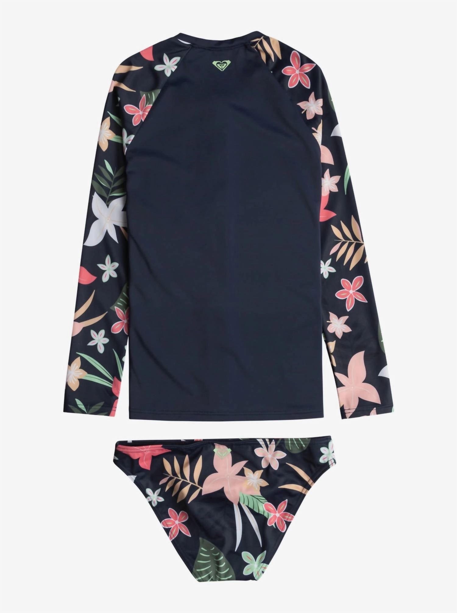 Vacay For Life Long Sleeve Zip Set In Blue