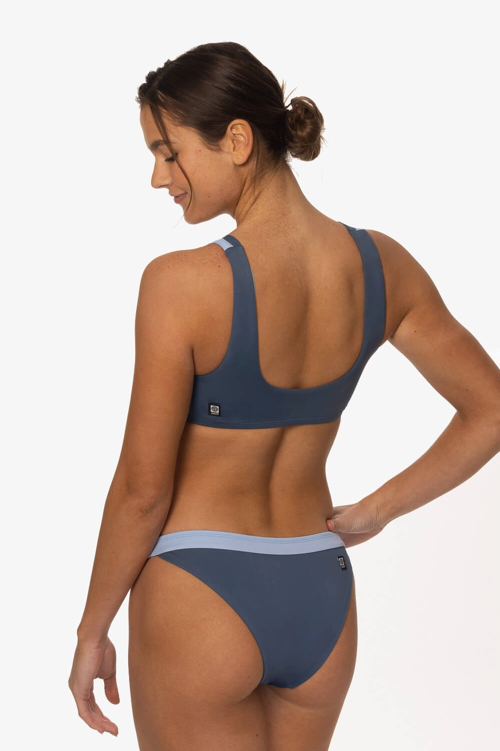 Valentina Bikini Bottom - Laguna Blue
