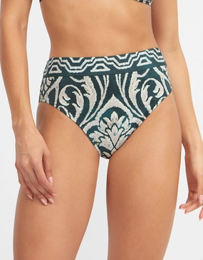 Valeria Maxi Bikini Pant adjustable swim bottoms women, flattering bikini bottoms
