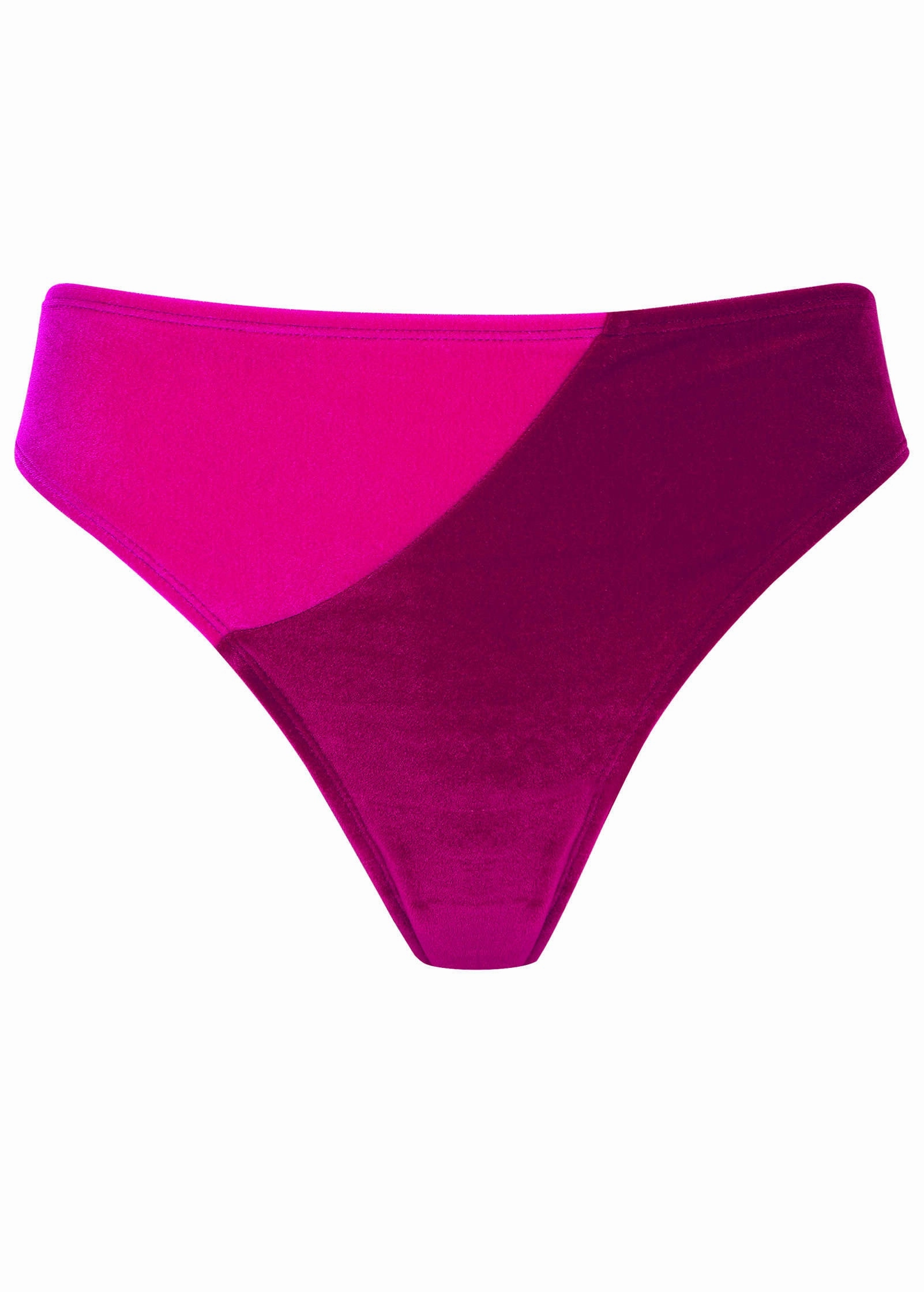 Velvet Fiji Moderate Bottom - Pink Crush