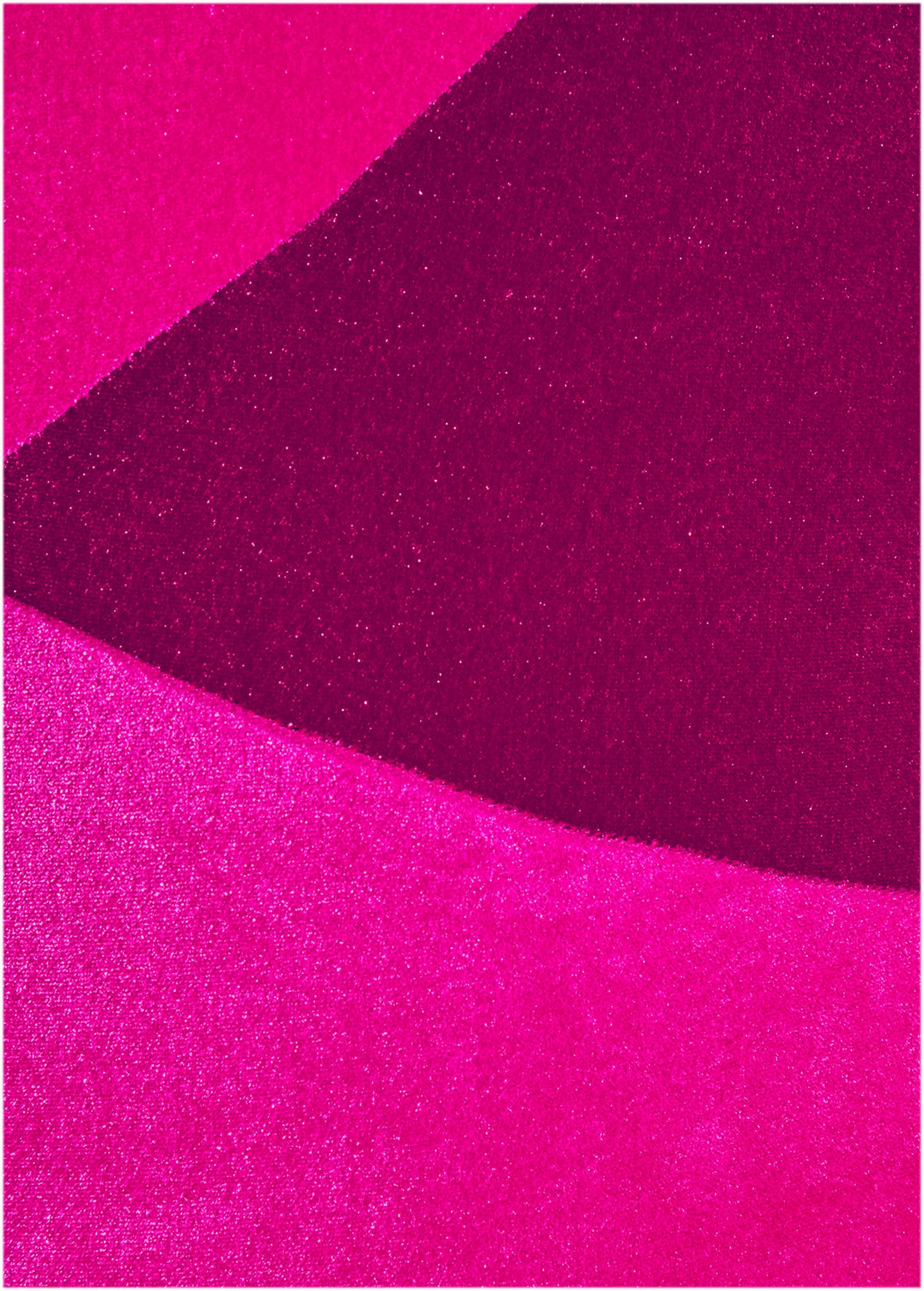 Velvet One Shoulder One-Piece - Pink Crush