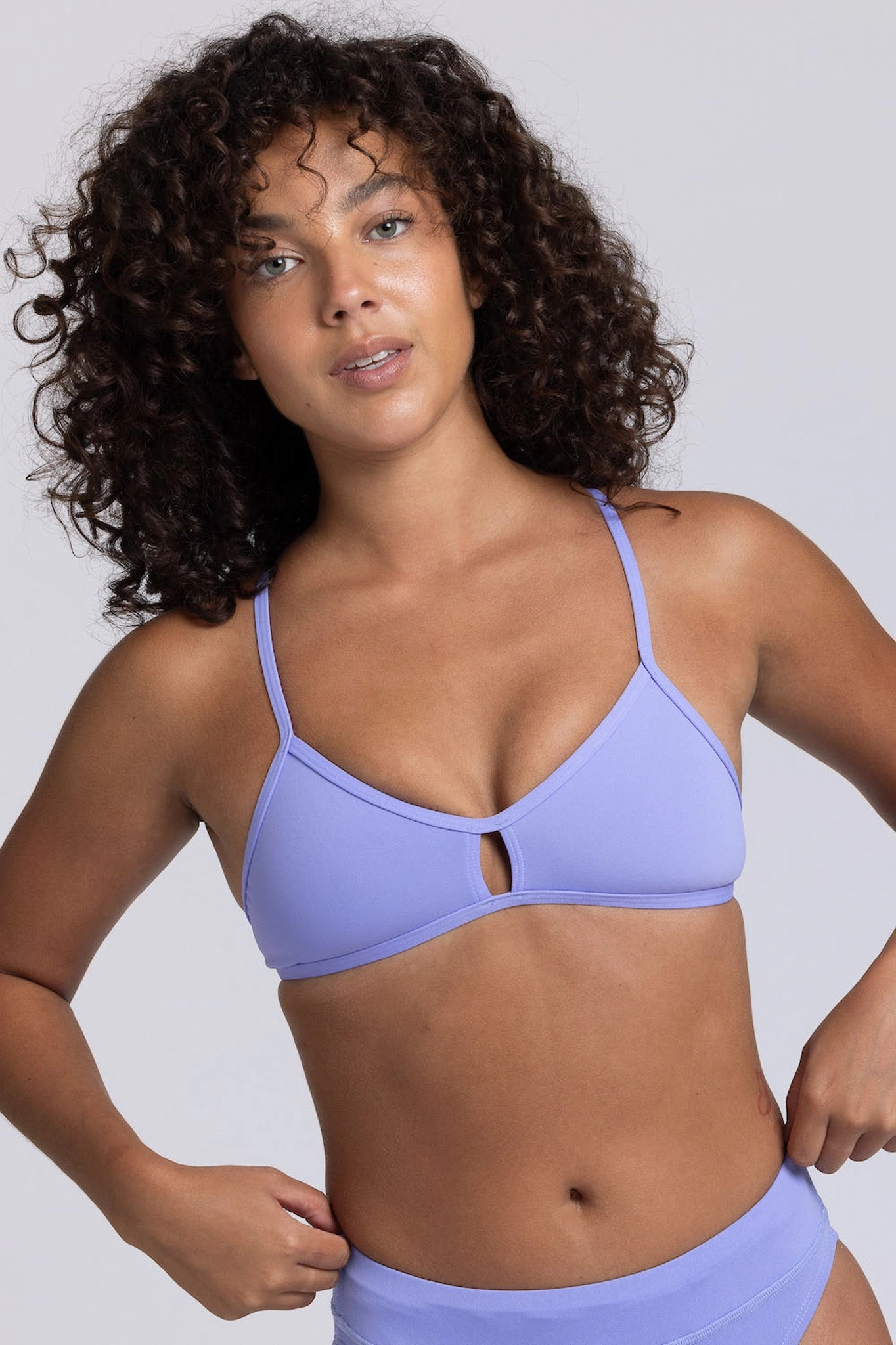 Vent Bikini Top - Lavender