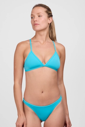 Victoria Bikini Top - Hawaii Blue mix and match bikinis, stylish women's bikini options