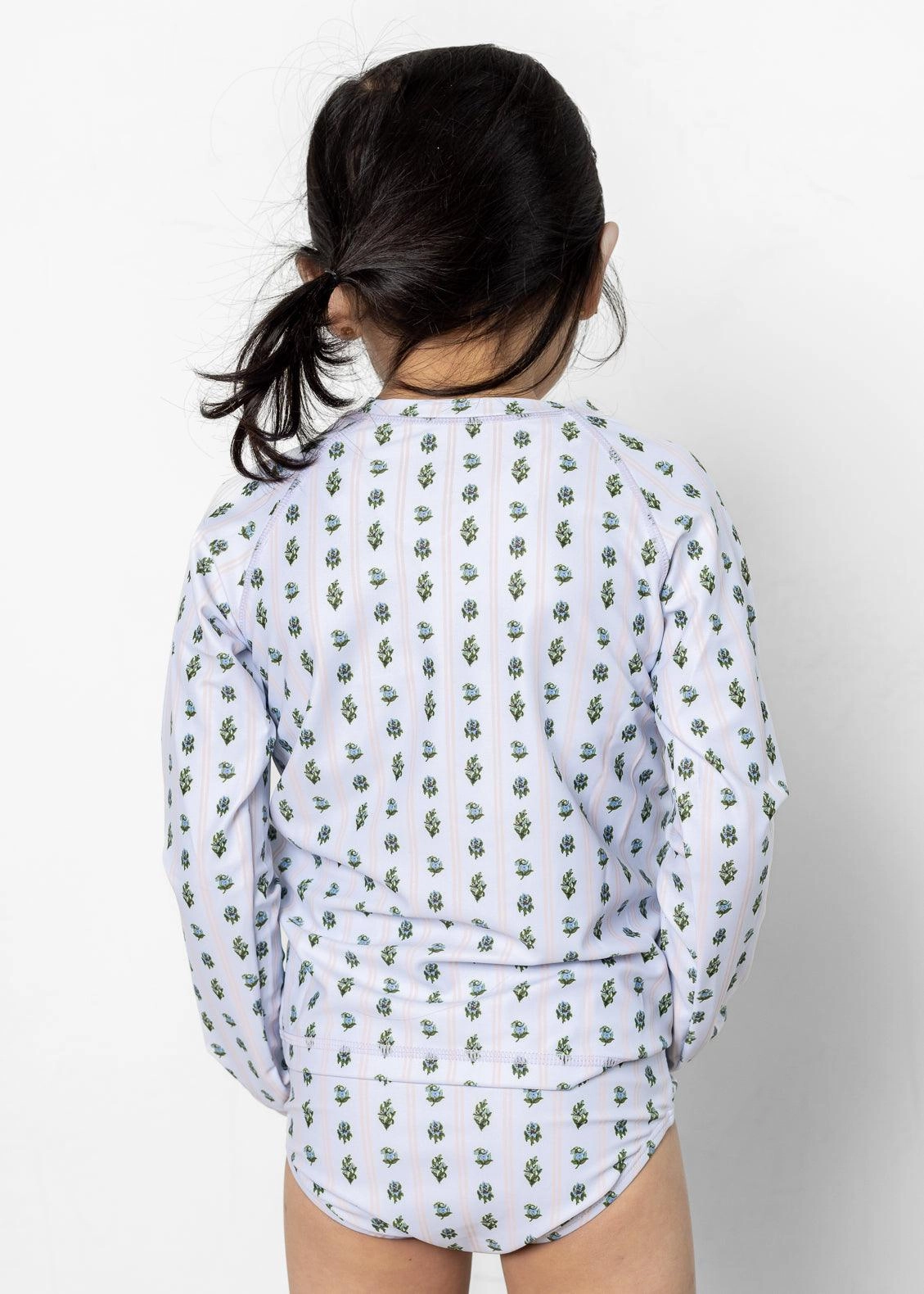 Vintage Blooms | Mini Rashguard Top (Unisex)
