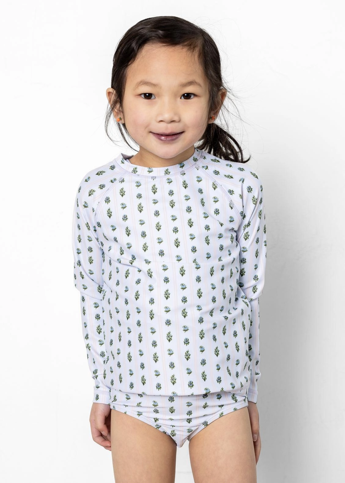 Vintage Blooms | Mini Rashguard Top (Unisex)