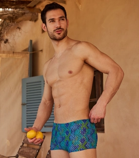 Viper Tan Through Swim Trunks affordable men's swimwear, summer swimwear for men