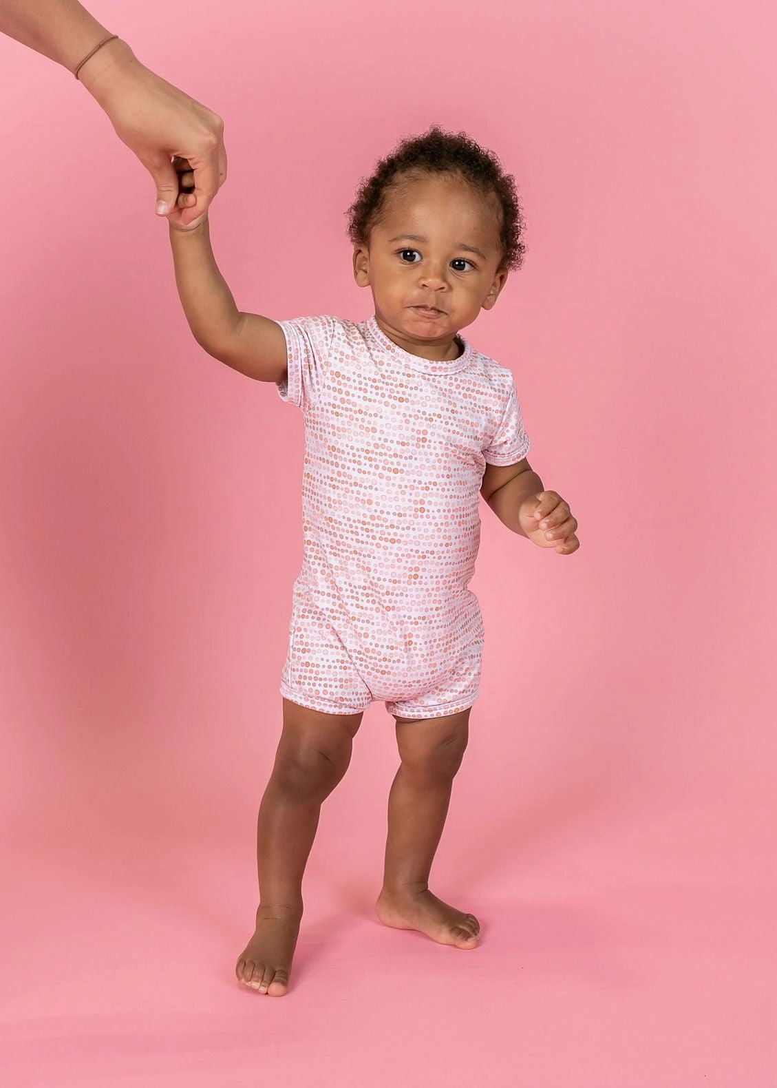Watercolor Dots | Baby Shorties Rashguard (Unisex)
