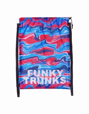 Wave Craze Mesh Gear Bag - Limited Edition funky trunks swim shorts, mens funky trunks swimwear