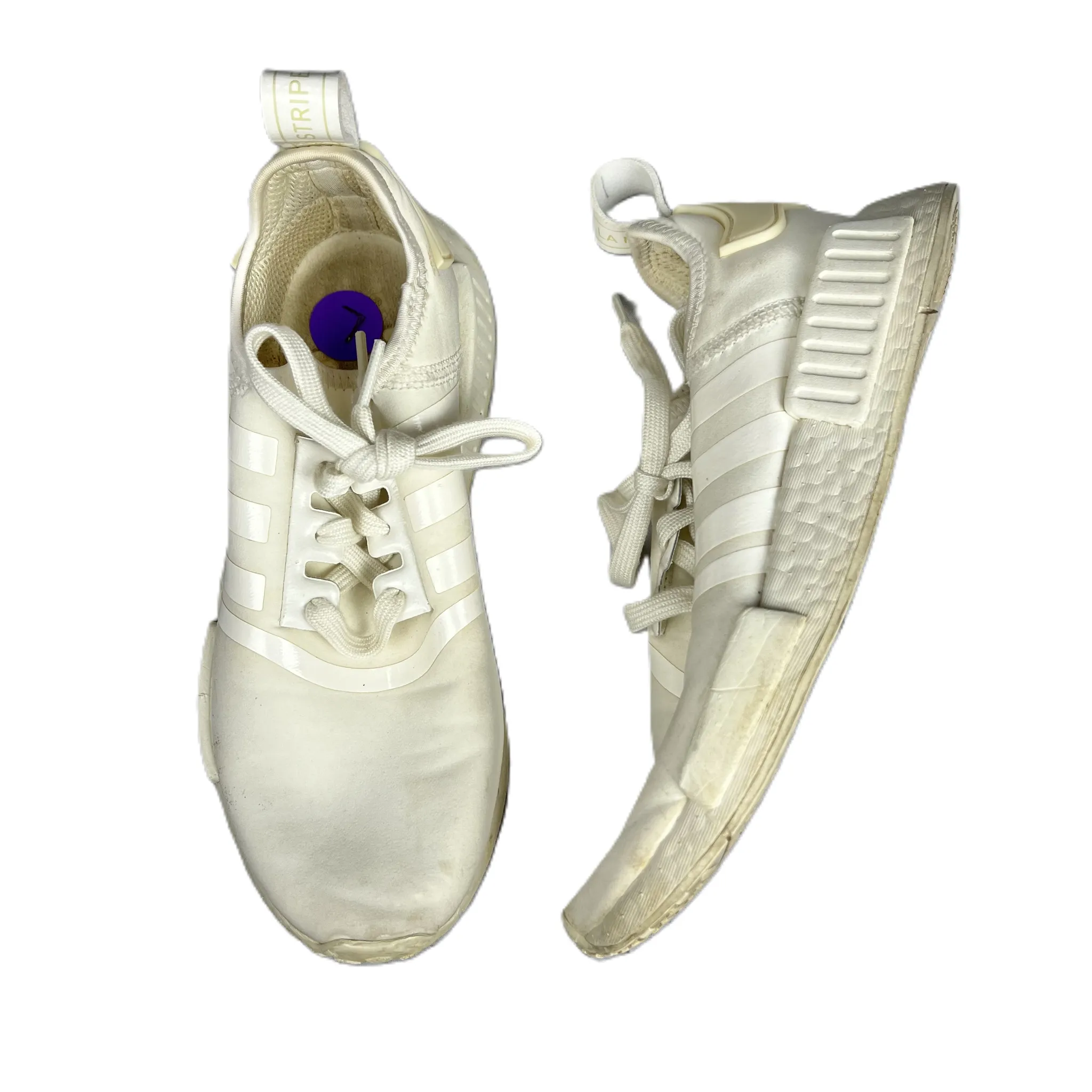 White Shoes Athletic By Adidas, Size: 7 adidas