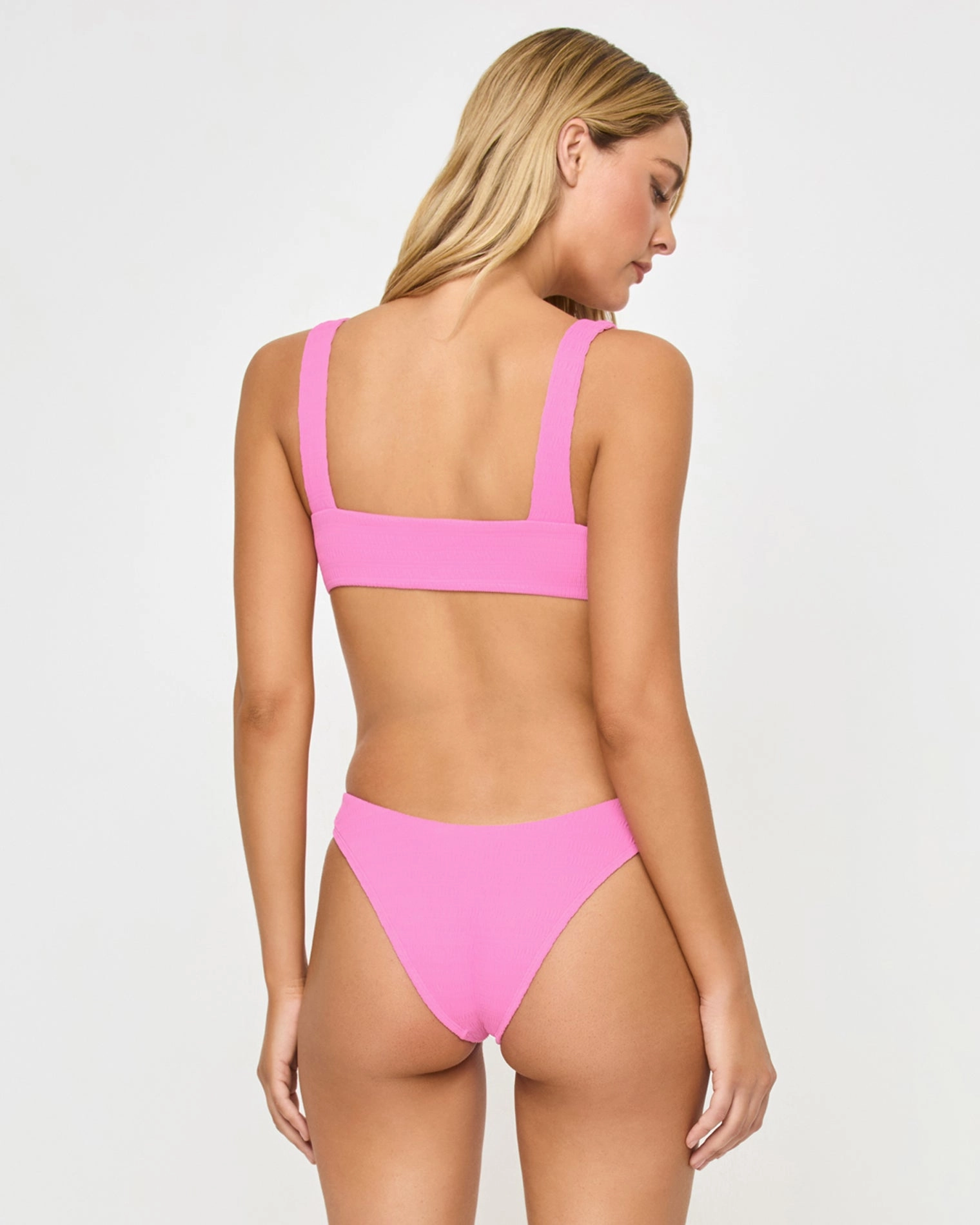 Willow Bikini Top - Hottest Pink