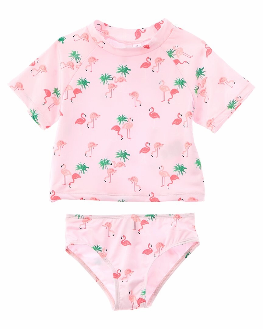Wippette 2pc Rash Guard Swim Set cute swimsuits for teen girls, modest teen swimwear