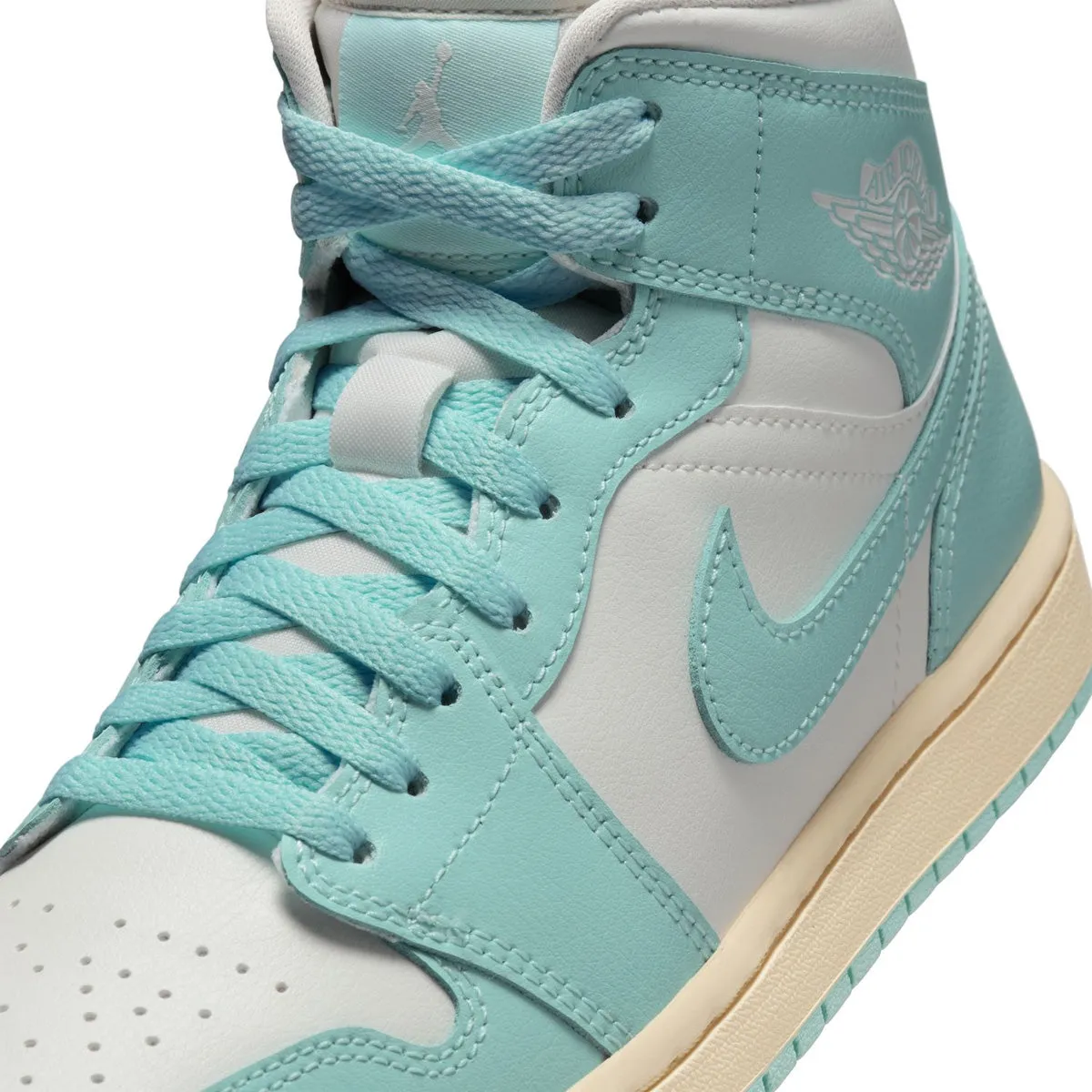 Wmns Air Jordan 1 Mid 'Light Dew Muslin'