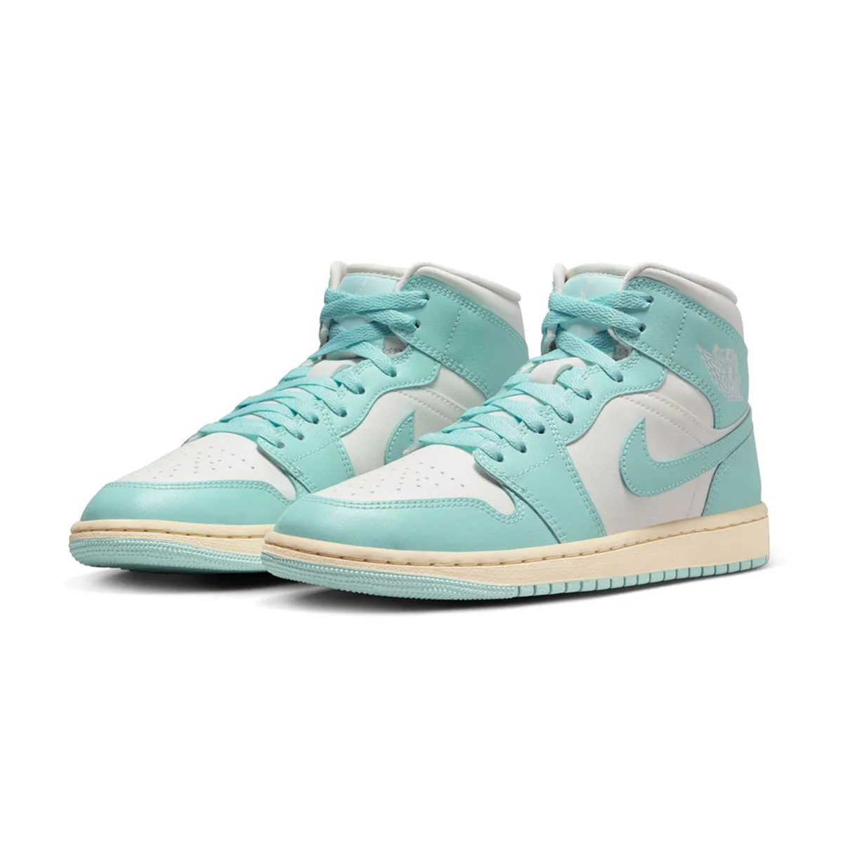 Wmns Air Jordan 1 Mid 'Light Dew Muslin'