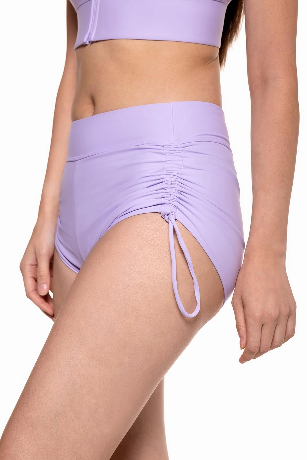 Women's Bayshore Ruched Swim Shorts | Lavendula