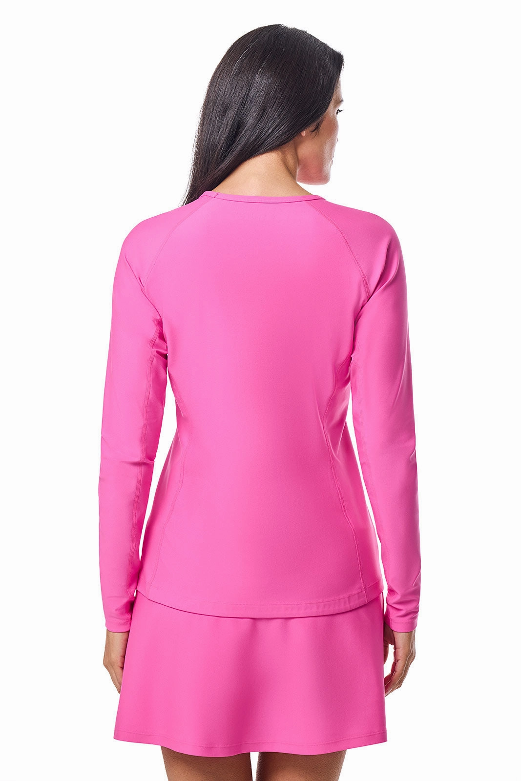 Women's Hightide Long Sleeve Swim Shirt | Tulip Pink