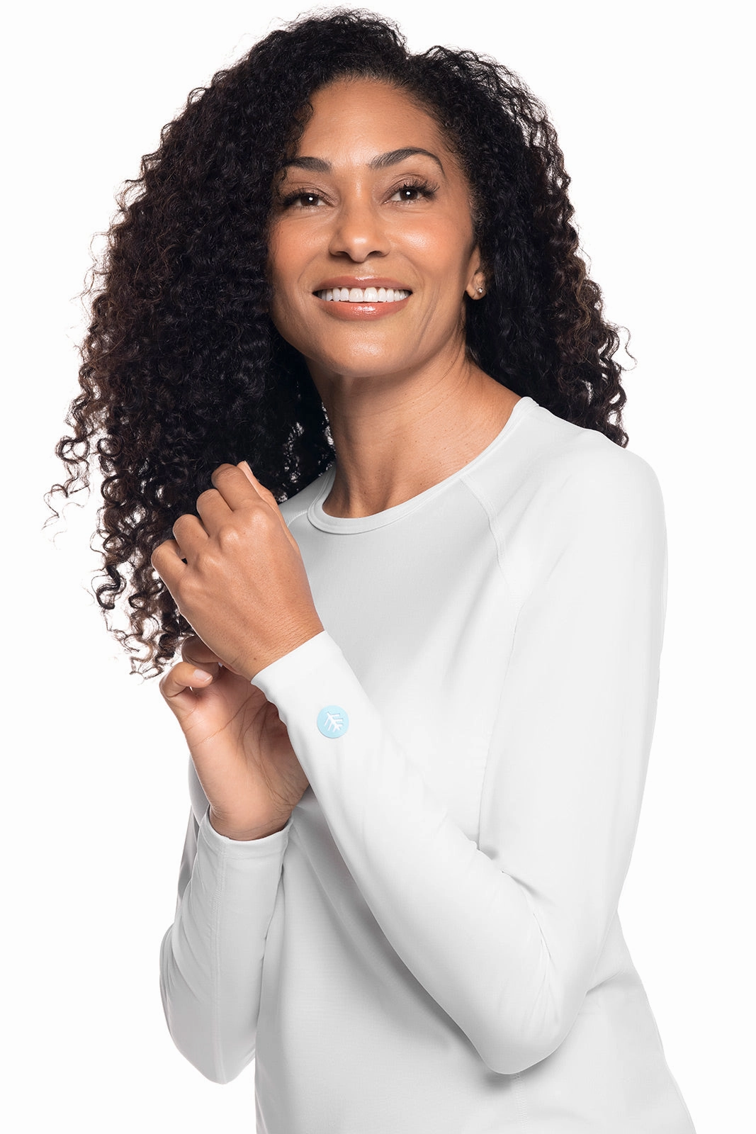 Women's Hightide Long Sleeve Swim Shirt | White