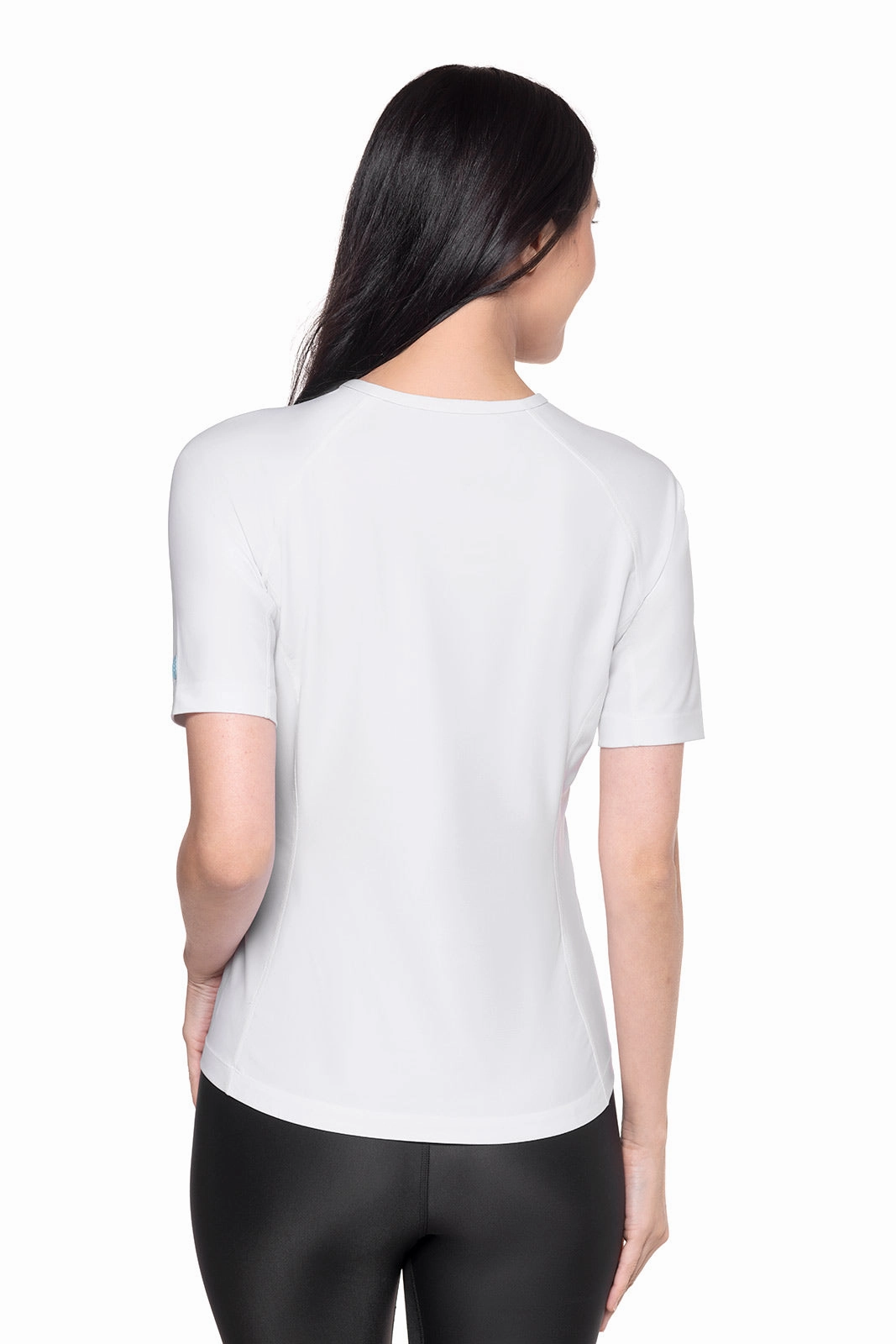 Women's Hightide Short Sleeve Swim Shirt | White