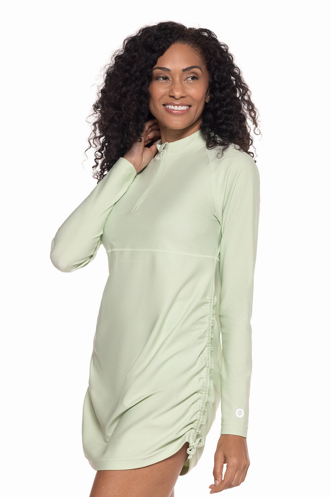 Women's Lawai Ruche Swim Shirt | Seedling