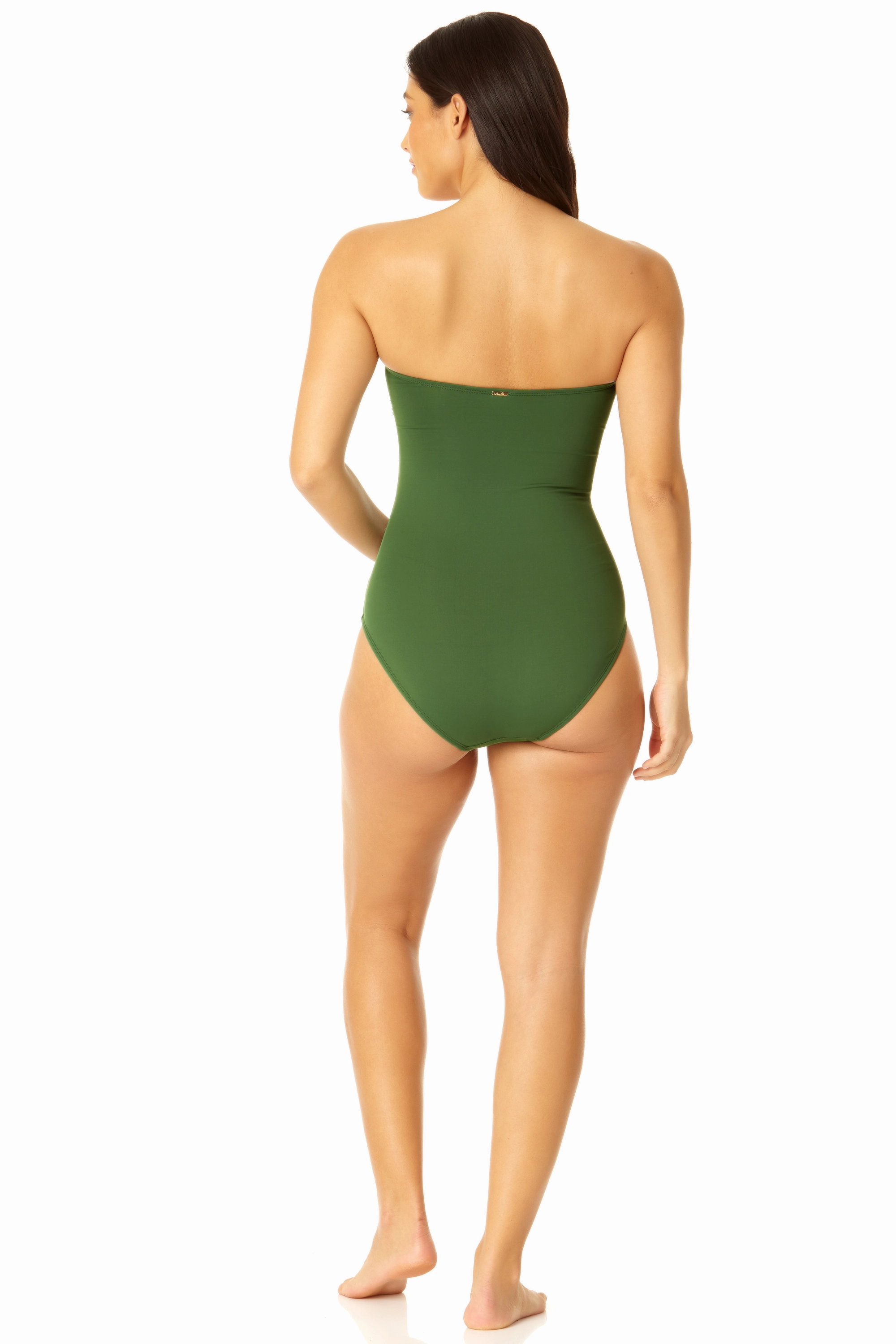 Women's Live in Color Twist Front Shirred One Piece
