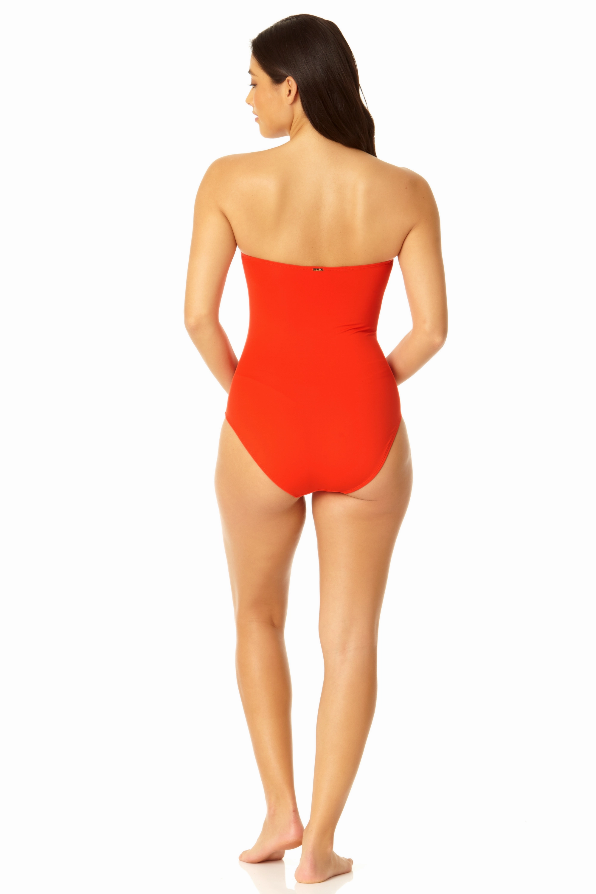 Women's Live in Color Twist Front Shirred One Piece