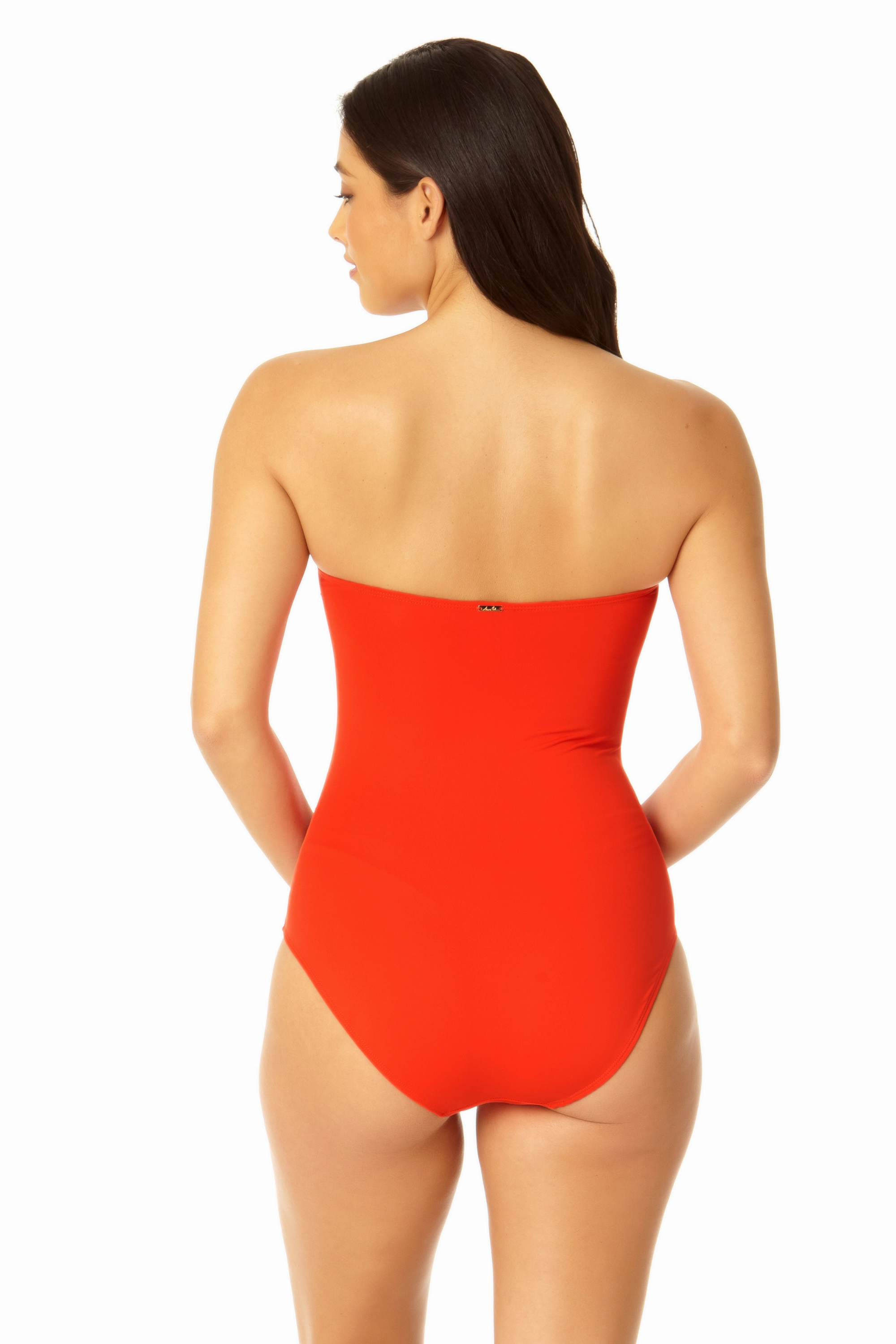 Women's Live in Color Twist Front Shirred One Piece