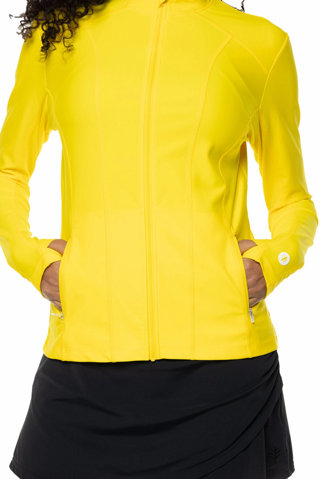 Women's Malawi Swim Jacket | Bold Yellow