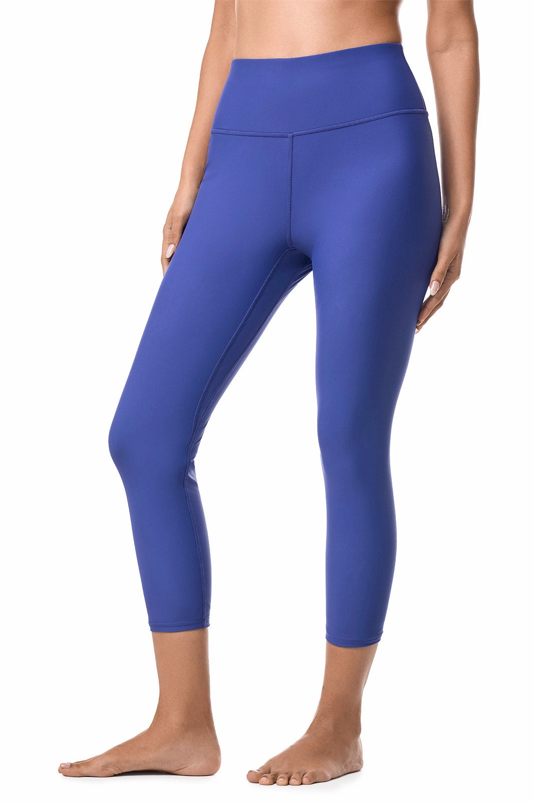 Women's Ocean Sculpt High Rise Swim Capri | Future Dusk