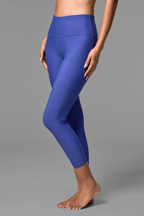 Women's Ocean Sculpt High Rise Swim Capri | Future Dusk adjustable swimsuits for women, breathable swimwear for ladies