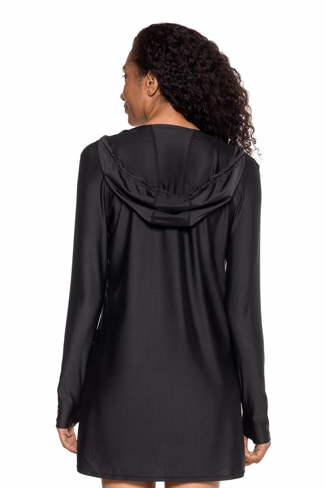 Women's Seacoast Swim Cover-Up Dress | Black