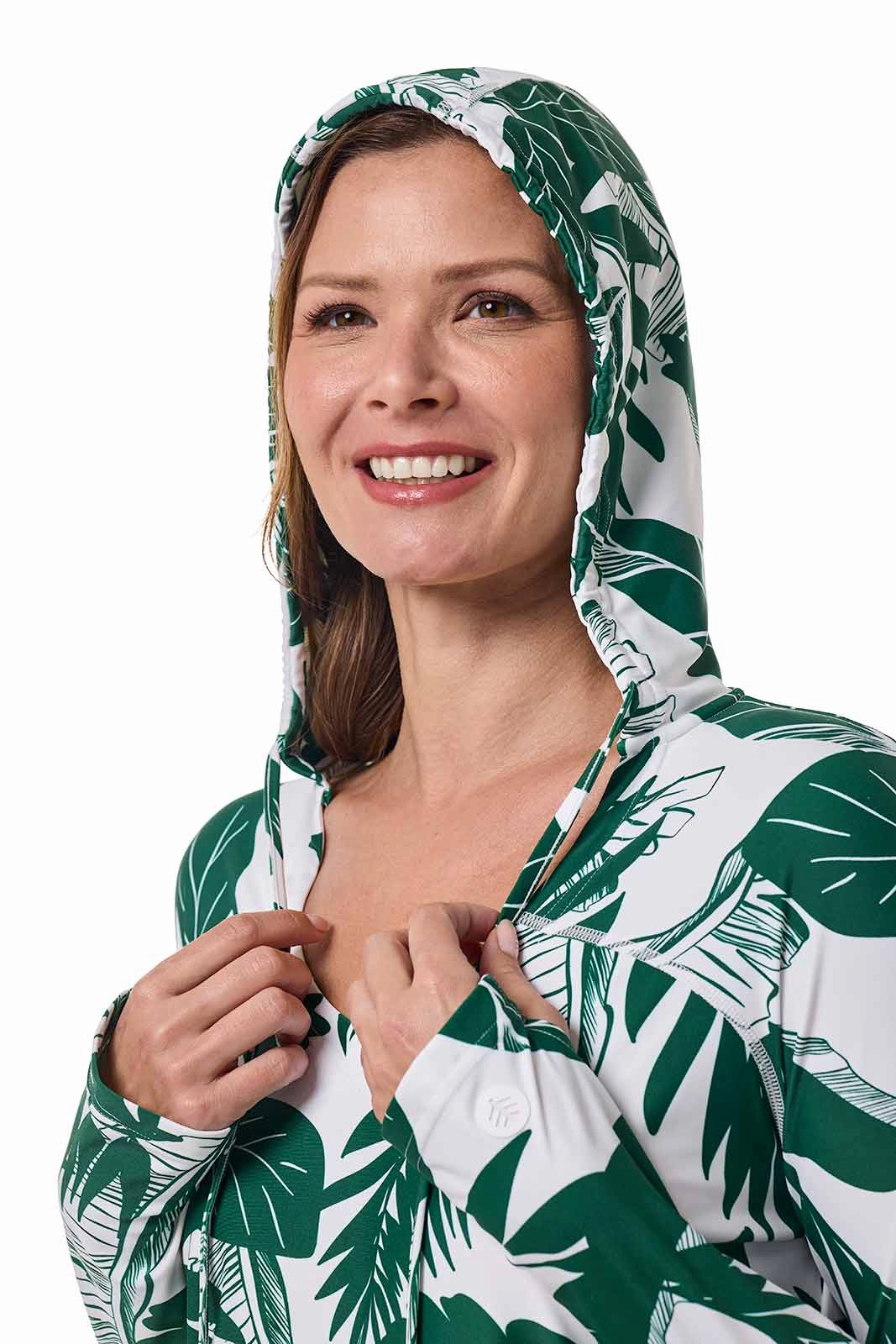 Women's Seacoast Swim Cover-Up Dress | Eden Palm Paradise