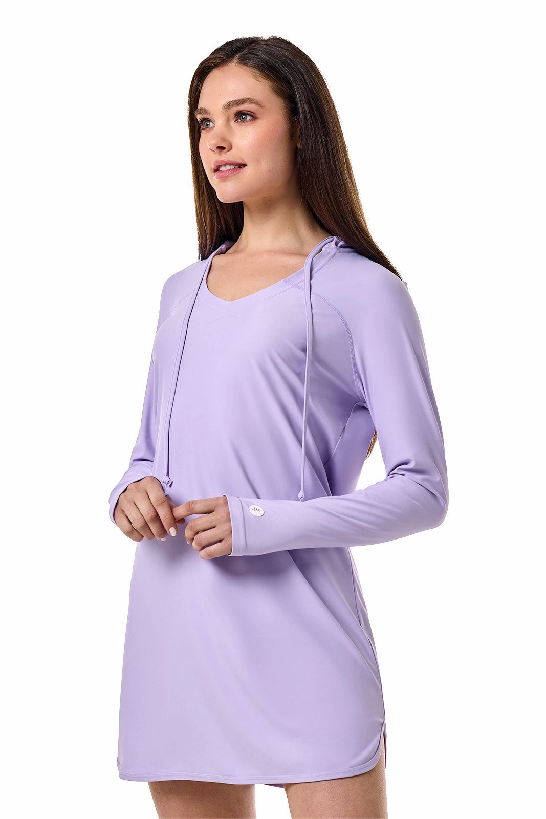 Women's Seacoast Swim Cover-Up Dress | Lavendula
