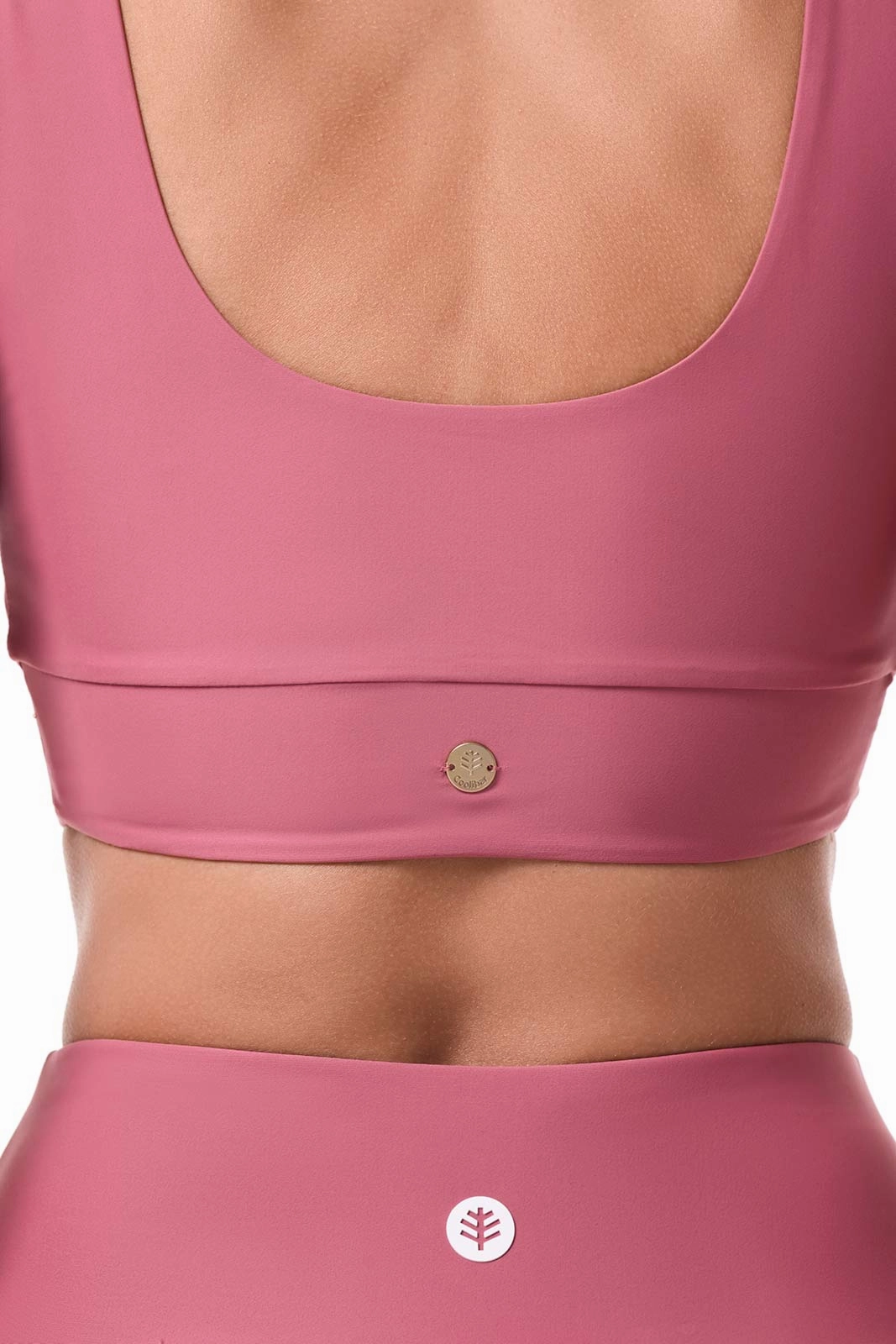 Women's Spring Garden Crop Bikini Top | Terracotta Rose