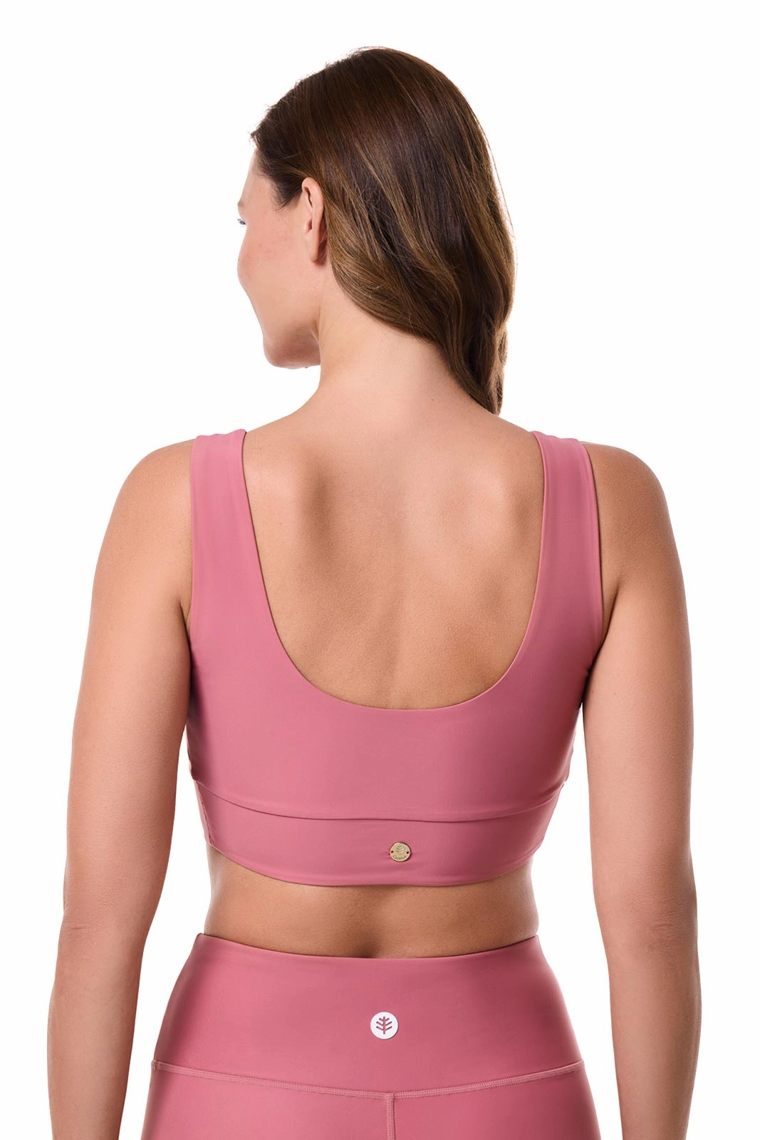 Women's Spring Garden Crop Bikini Top | Terracotta Rose